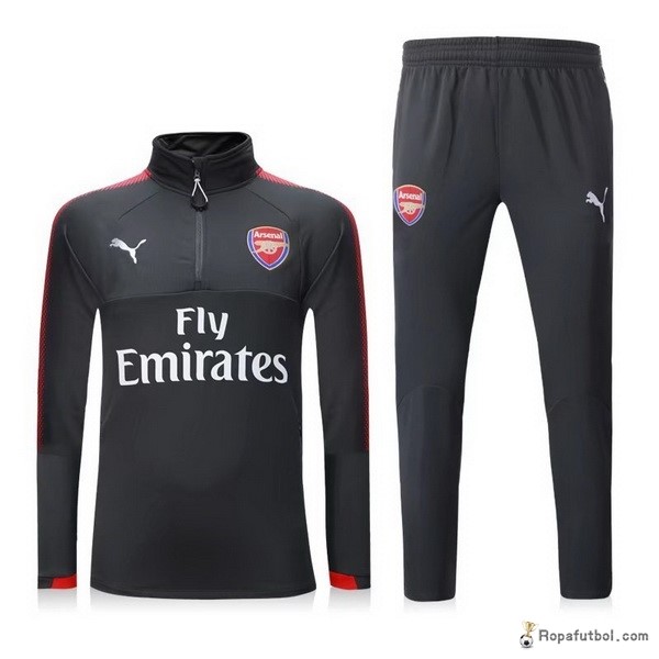 Chandal Arsenal 2017/18 Gris Rojo